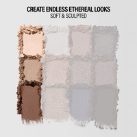 GIF showing different eye looks customers can create using the new and limited edition Ethereal Eyes Eyeshadow Palette in Moonlight.